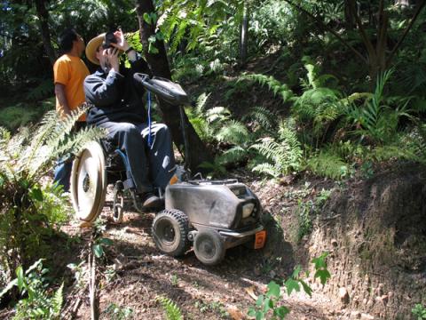 Joachim Marx im Urwald in Guatemala