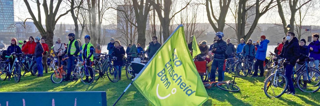Radentscheid-Unterstützer:innen