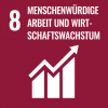 SDG 8: Gute Arbeitsplätze und wirtschaftliches Wachstum